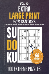 Extra Large Print Sudoku For Seniors