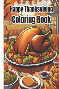 Happy Thanksgiving Coloring Book