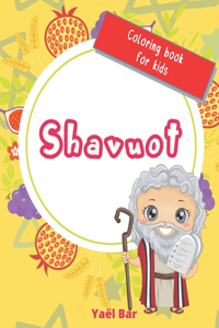 Shavuot - Coloring book for kids