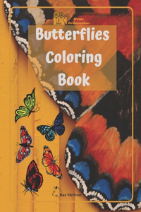 Butterflies Coloring Book