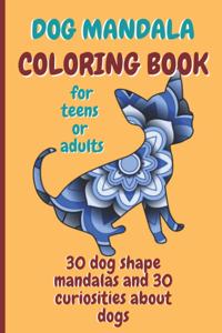 Dog Mandala Coloring Book