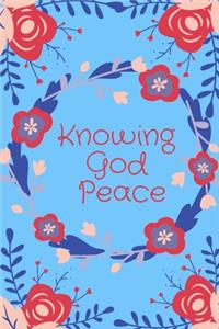 Sadnes, Knowing God's Peace, Devotionals for Life 120 PAGES