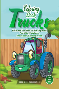 Trucks Coloring Book