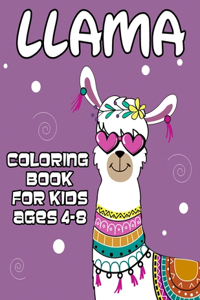 Llama Coloring Book