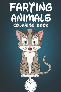 Farting Animal Coloring Book