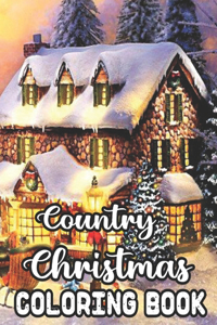 Country Christmas Coloring Book