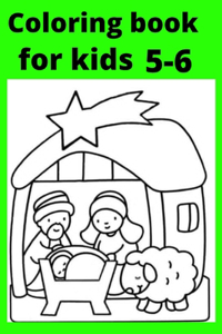 Coloring book for kids 5-6