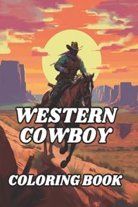 Western Cowboy Coloring Book