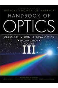 Handbook of Optics: v. 3