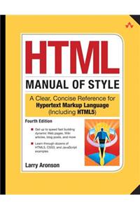 HTML Manual of Style