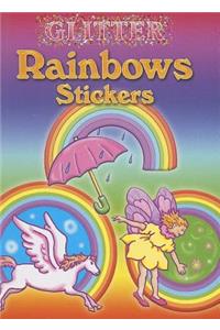 Glitter Rainbows Stickers
