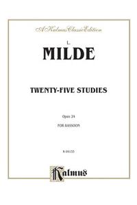 Twenty-Five Studies