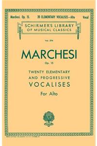 20 Elementary and Progressive Vocalises, Op. 15