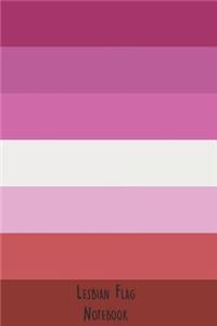 Lesbian Flag Notebook