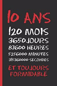 10 ANS Et Toujours Formidable