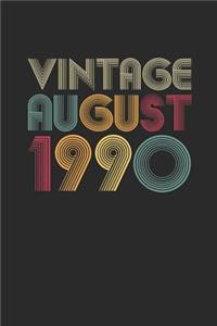 Vintage August 1990