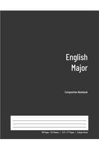 English Major Composition Notebook