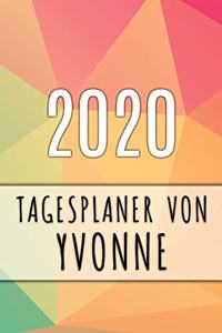2020 Tagesplaner von Yvonne