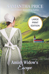 Amish Widow's Escape LARGE PRINT