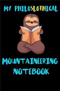 My Philoslothical Mountaineering Notebook