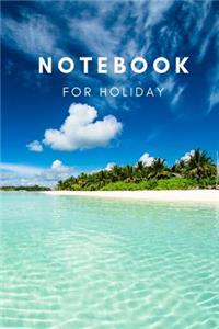 Notebook For Holiday