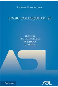 Logic Colloquium '96