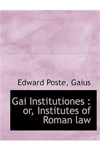 Gai Institutiones