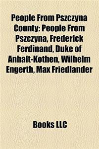 People from Pszczyna County