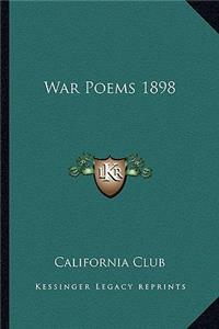 War Poems 1898