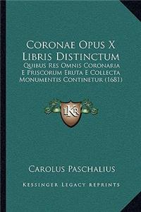 Coronae Opus X Libris Distinctum