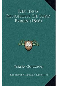 Des Idees Religieuses De Lord Byron (1866)