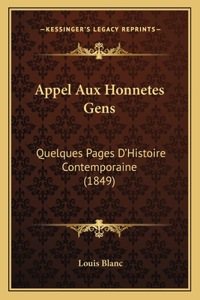 Appel Aux Honnetes Gens