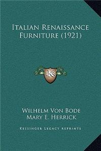 Italian Renaissance Furniture (1921)