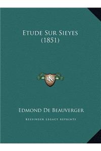 Etude Sur Sieyes (1851)