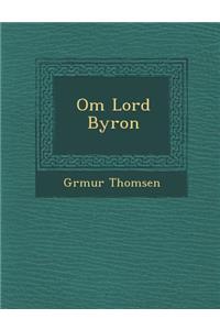 Om Lord Byron