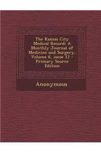 Kansas City Medical Record