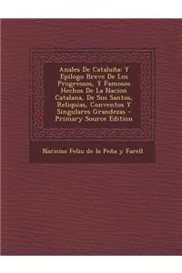Anales De Cataluña