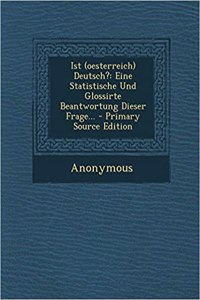 Ist (Oesterreich) Deutsch?