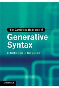 The Cambridge Handbook of Generative Syntax