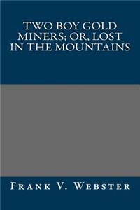 Two Boy Gold Miners; Or, Lost in the Mountains