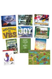Vacation Bible School 2018 Rolling River Rampage Decorating Poster Pak: Experience the Ride of a Lifetime With God!