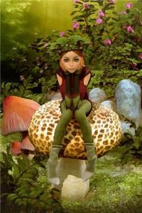 Leopard-Mushroom Pixie Grid Notebook