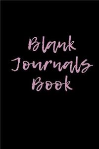 Blank Journals Book