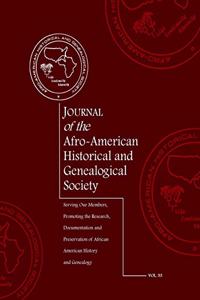 Journal of the Afro-American Historical and Genealogical Society
