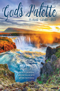 God's Palette 2026 12 X 12 Wall Calendar