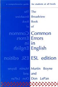 Broadview Book of Common Errors in English - ESL Edition