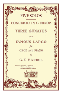 Three Sonates Famous Largo (Concerto G Minor)