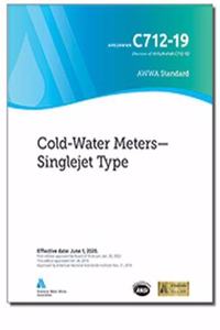 Awwa C712-19 Cold-Water Meters - Singlejet Type