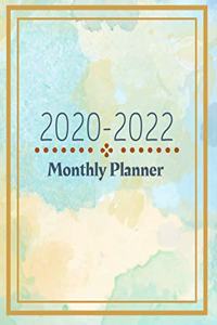 Monthly Planner for 2020/2022- 3-Year Planner Schedule Organizer- January 2020/December 2022 8.5