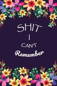 Shit I Can't Remember